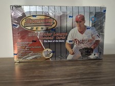 1999 BOWMAN'S BEST BASEBALL FACTORY SEALED HOBBY BOX!! SABATHIA, HOLLIDAY??
