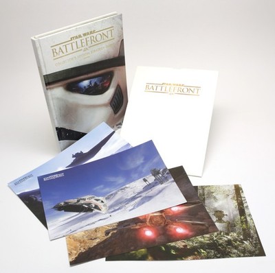 Star Wars Battlefront Collector s Edition Strategy Guide Hardcover + 4 Lithograf