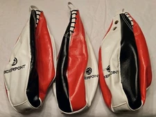 X3 BOXERPOINT Speed Punching Bags for Boxing Durable PU Leather Adult Red Black 