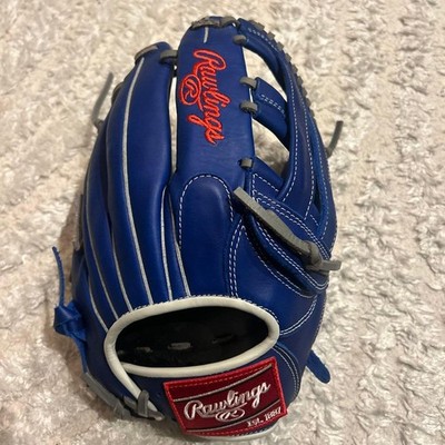Rawlings Otani Dodgers Softball Glove Blue LA Logo Used | eBay