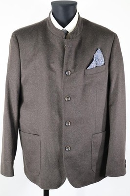 Walbusch graubraunes Sakko Gr.27/XXL Schurwolle Polyester Kaschmir Top Zustand