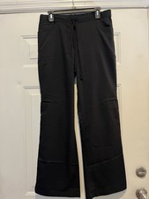 Greys Anatomy Black Scrub Pants Size Medium 2 Pair
