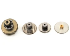 Savox SC1258TG Titanium Gear Set w/Bearing [SAV-SG-SC1258TG]