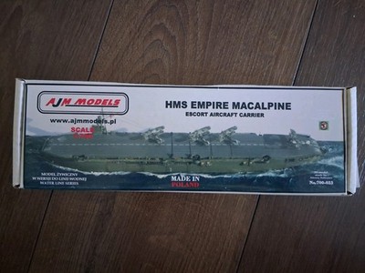 AJM MODELS 700-033 HMS Empire Macalpine ,Escort Carrier