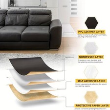Flexible Strong-Adhesive Tear-Resistant Large Self-Adhesive Leather Repair Patch