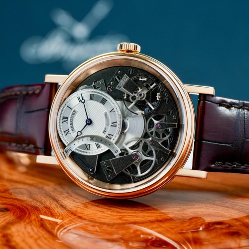 Breguet Tradition Seconde Rétrograde 7097BR/G1/9WU 40mm Rose Gold Silver Mint