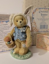 Cherished Teddies Bear Bunny Ears Peter You  re Some Bunny Special 104973 Easter