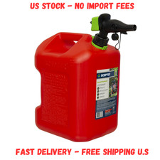 Scepter 5 Gallon Capacity Smart Control Dual Handle Gas Can, FSCG571EOC