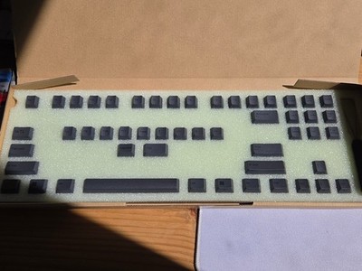 Topre Realforce R3 Keycap Set - Dark Grey