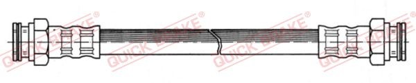 Bremsschlauch mit Innengewinde 27.047 QUICK BRAKE für LANCIA SKODA FIAT VW - Bild 2