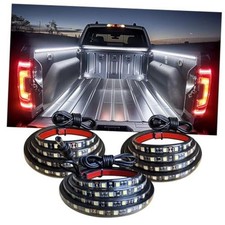 Truck Bed Lights LED Strip 3Pcs 60Inch, Cool Pickup Truck 3pcs 5050 Light Strip