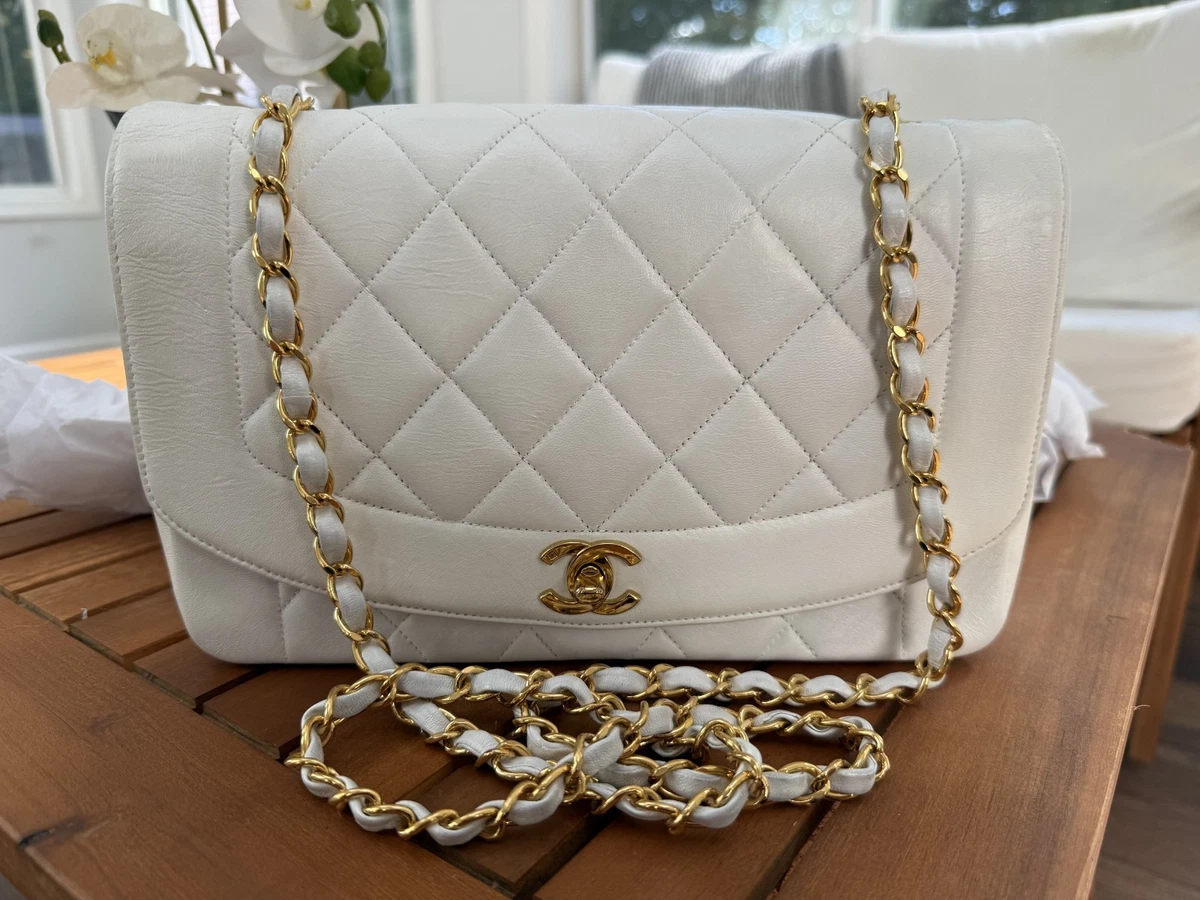 25+ CHANEL Shoulder Bag White Bags & Handbags for Women for sale