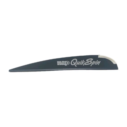100 Pack NAP Quik Spin 4" Premium Performance Arrow Vanes: Black