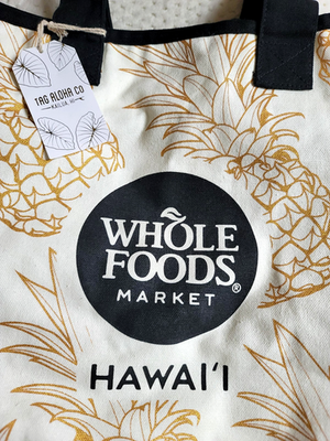 NEW Whole Foods x Tag Aloha Hawaii Exclusive Golden Pineapple Rope