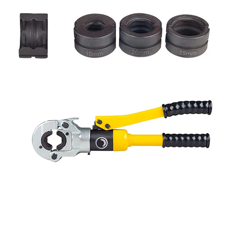 Hydraulic Copper Pipe Crimping Tool Pex Plastic Tube Stainless Crimper Plumbing