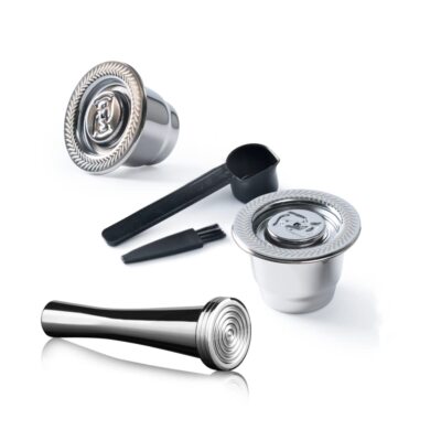 Stainless Steel Nespresso Reusable Pods Fit For Nes Presso Originalline Metal Re