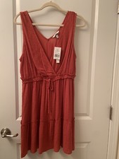 NWT Speechless brand ladies dress Rust colored size XL.