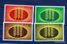 GUINÉE GUINEA  série complete   Scott # 275/8 TIMBRE NEUF **   LO186