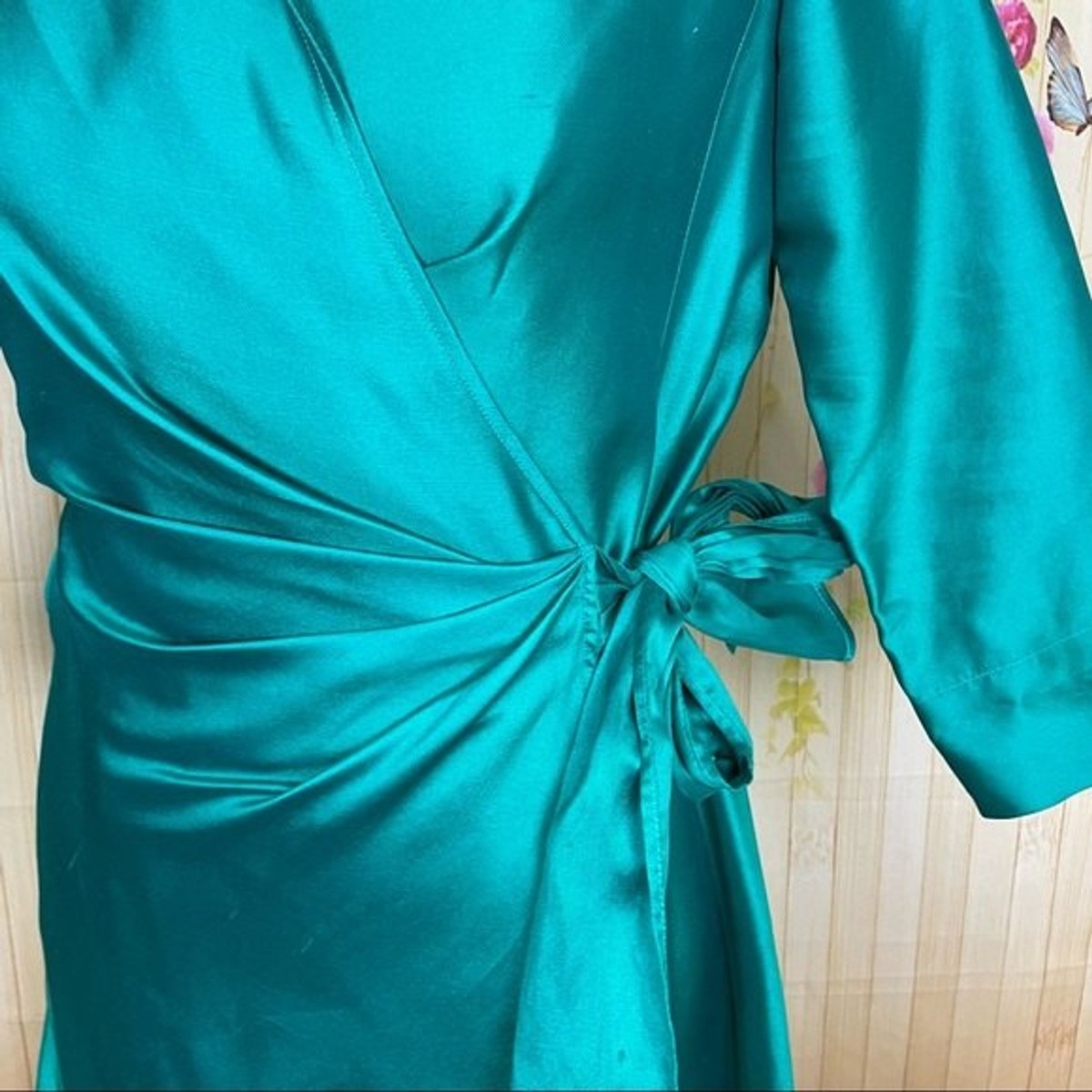 lime green hoodie dress GREEN DRAPED GOWN WITH HOODIE | CULT MIA main image 0