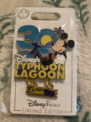 Disney Cast Exclusive Typhoon Lagoon 30th Anniversary Pin LE 600