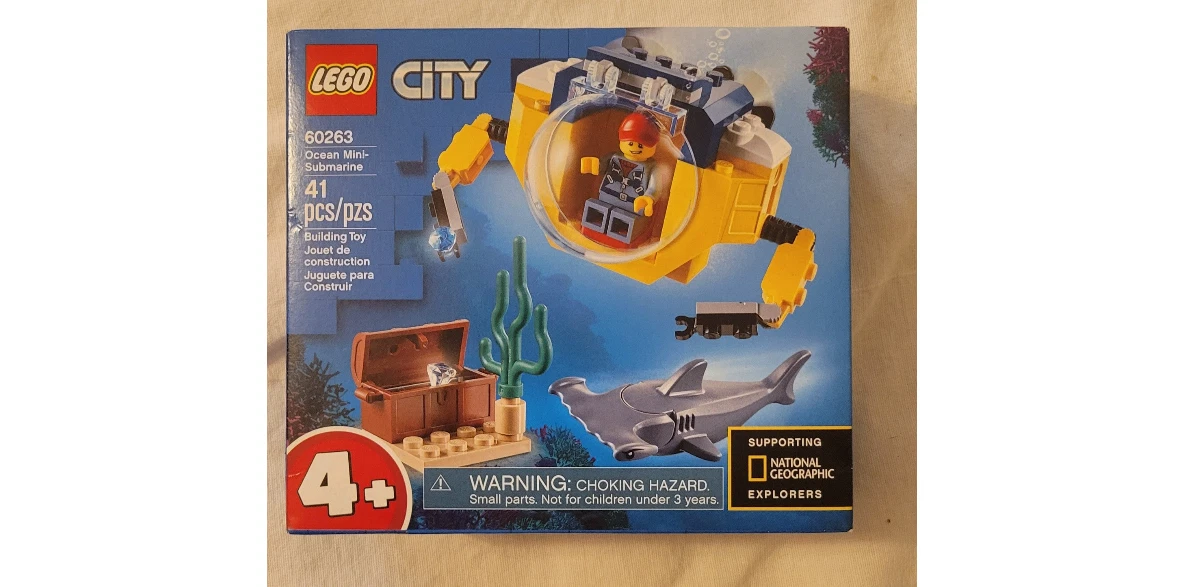 LEGO CITY 4+ 60263 OCEAN MINI SUBMARINE