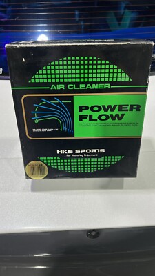 Hks Power Flow Air Intake Cleaner For Hcr32 Skyline Rb20det OLD LOGO NOS NEW