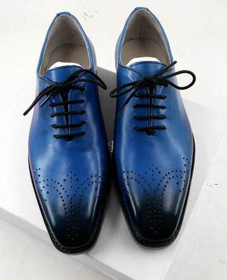 vintage brogue handmade leather shoes