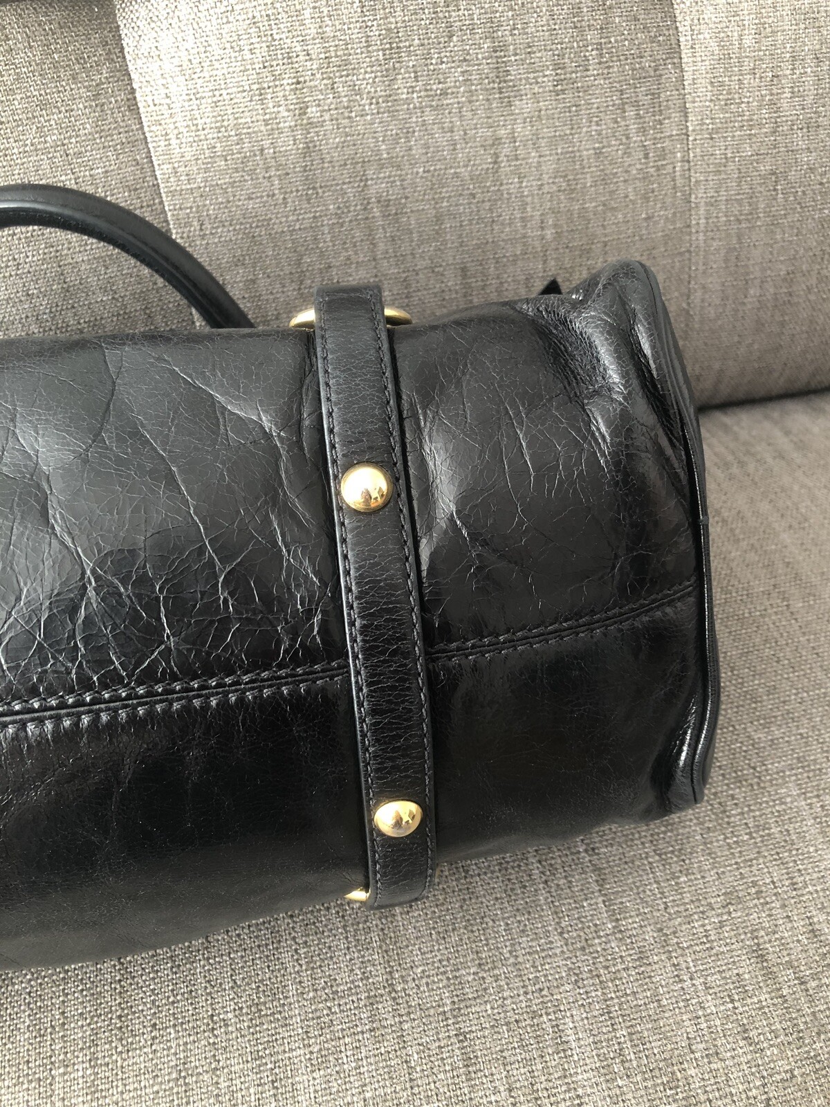 6898 MIU MIU VITELLO LUX ハンドバッグ | m-novine.com