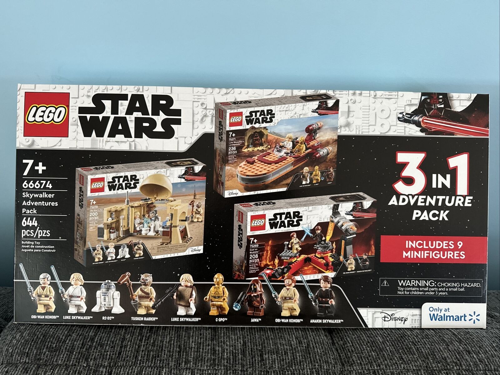 LEGO 66674 Star Wars Skywalker Adventures 3 in 1 Pack Brand New Sealed Box!
