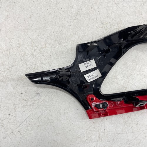 VAUXHALL CORSA E TABLERO MOLDURA ENVOLVENTE NEGRO ROJO VENTILACIÓN DE AIRE PANEL DE TABLERO 14-19 - Imagen 10 de 12