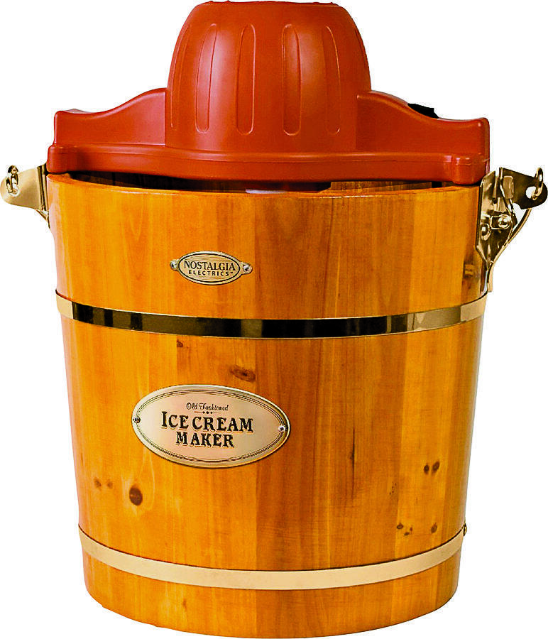 nostalgia vintage ice cream maker