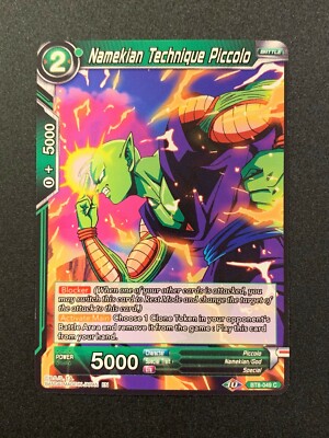 Namekian Technique Piccolo BT8-049 C - Green - Dragonball Super TCG