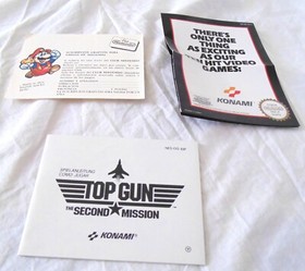 top gun second mission authentique version originale nintendo nes esp