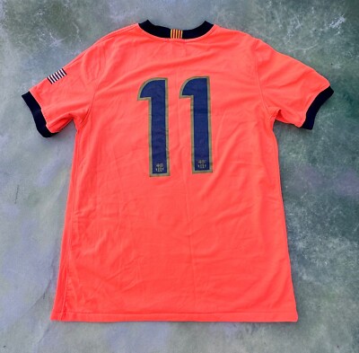 Nike FC Barcelona Jersey #11 Men's Size S. | eBay