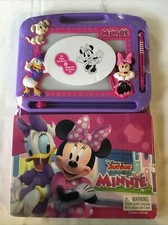 Disney Junior Minnie Magnetic Board And Storybook 63A