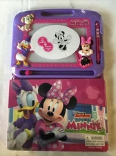 Disney Junior Minnie Magnetic Board And Storybook 63A