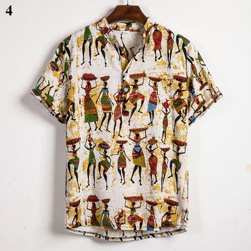 Camiseta Para Hombres Hawaiana Floral Verano Manga Corta Playa Fiesta Informal Prendas para el torso Blusa - Imagen 30 de 32