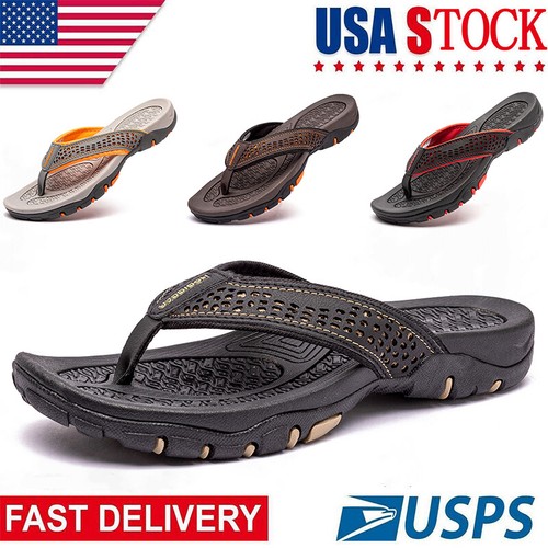 athletic flip flops with arch support