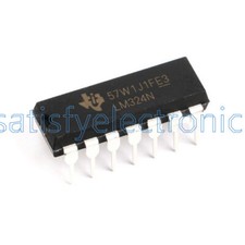 10Pcs LM324N LM324 324 Low Power Quad Op-Amp IC NEW