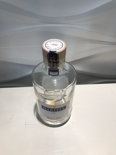 martell blue swift bourbon cask finished vsop cognac empty