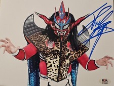 Jushin Thunder Liger Signed WWE 8x10 Photo PSA/DNA COA 2020 HALL OF FAME