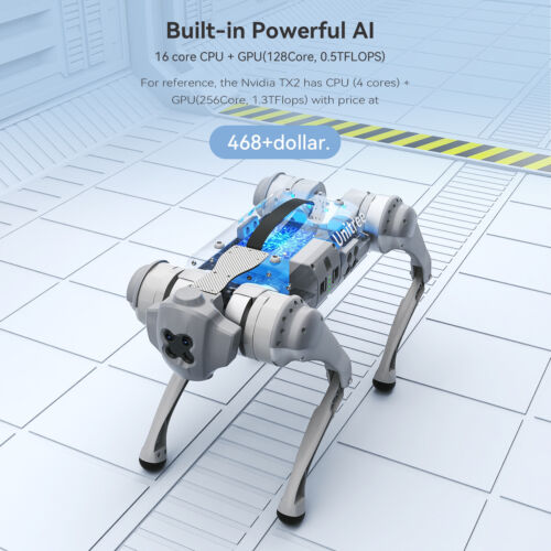 UNITREE-GO 1 AIR Dog Robot Intelligent Bionic Assistance Robot Professional - Picture 6 of 9