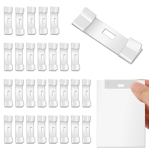 30 Pcs Vertical Blind Parts Vertical Blinds Clips Replacement Valance