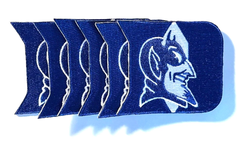 duke patch Duke patch Blue Devils patch embroidered 2.5" x 3" iron or sew on  - Image 4 of 4