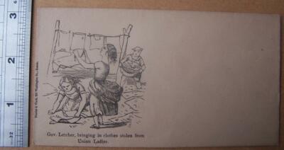 American Civil War Propaganda Envelope - images further down listing page
