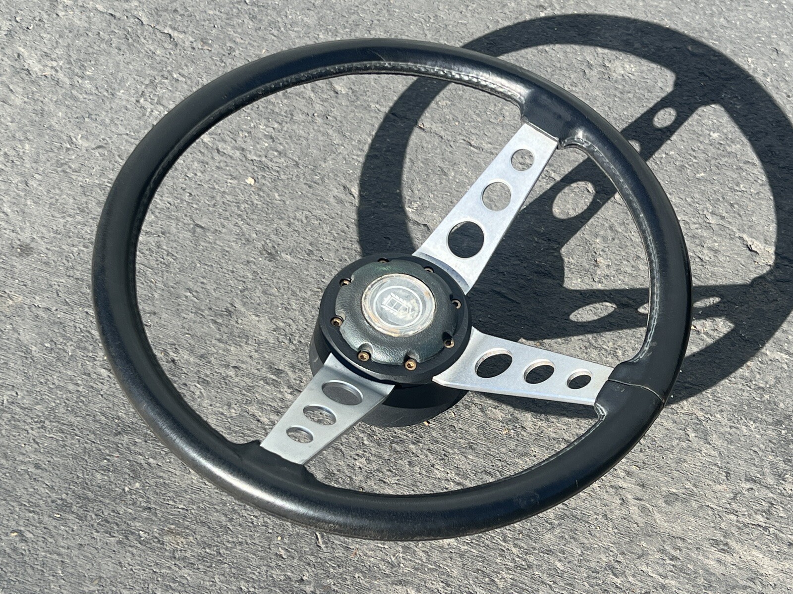 3 Spoke FORD Sport Steering Wheel 70s 80s Bronco Mustang Cobra Capri