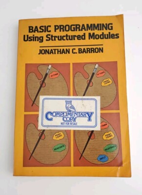 Rare Basic Programming Using Structured Models Jonathan C. Barron 1983