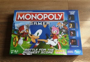 monopoly gamer sonic the hedgehog edition board game