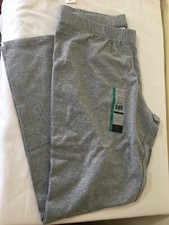 New No Boundaries Cotton Ankle Leggings Juniors Women Gray Many Sizes