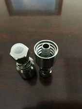  PARKER AFTERMARKET HYDRAULIC HOSE FITTINGS Female JIC 1/2" hose 5/8 Thread 2 PK